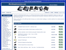 Tablet Screenshot of meridianphonestore.com